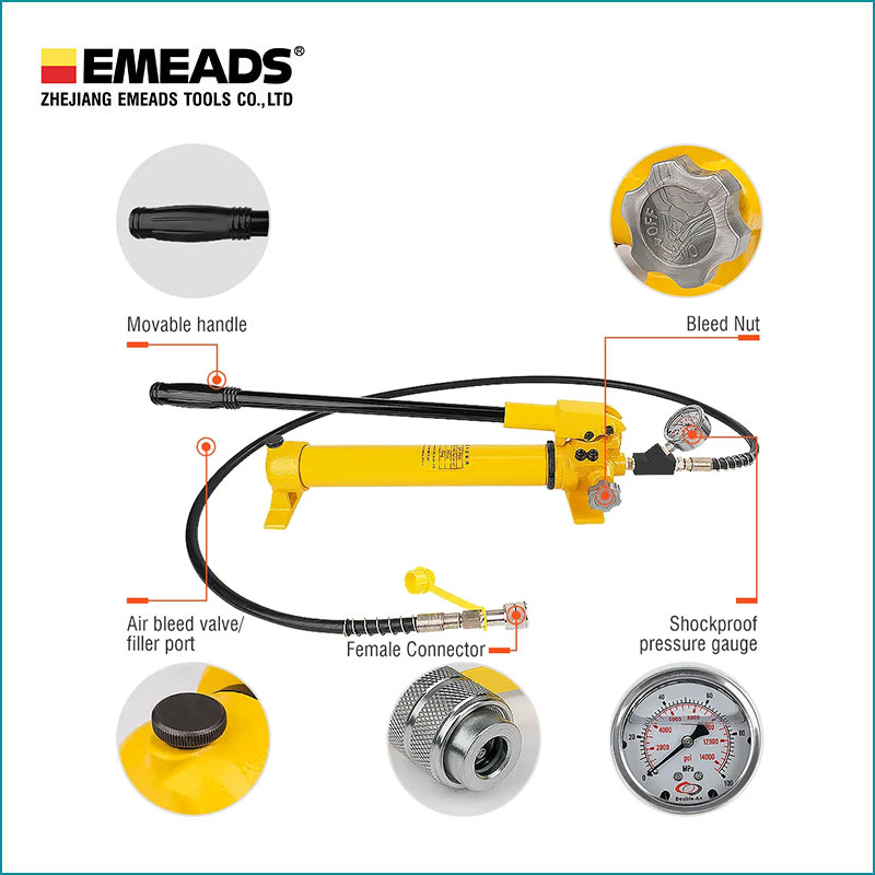 Cp-700 Double Acting Hydraulic Hand Pump Hand Hydraulic Pump