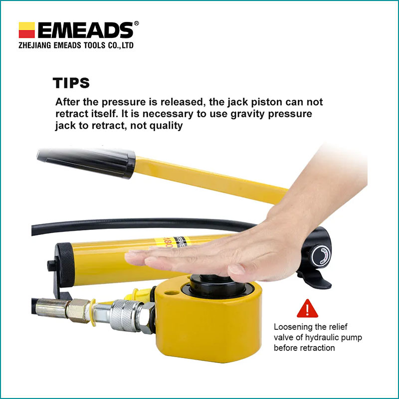 FPY series Thin type hydraulic oil Cylinder Hydraulic Pulling Jack